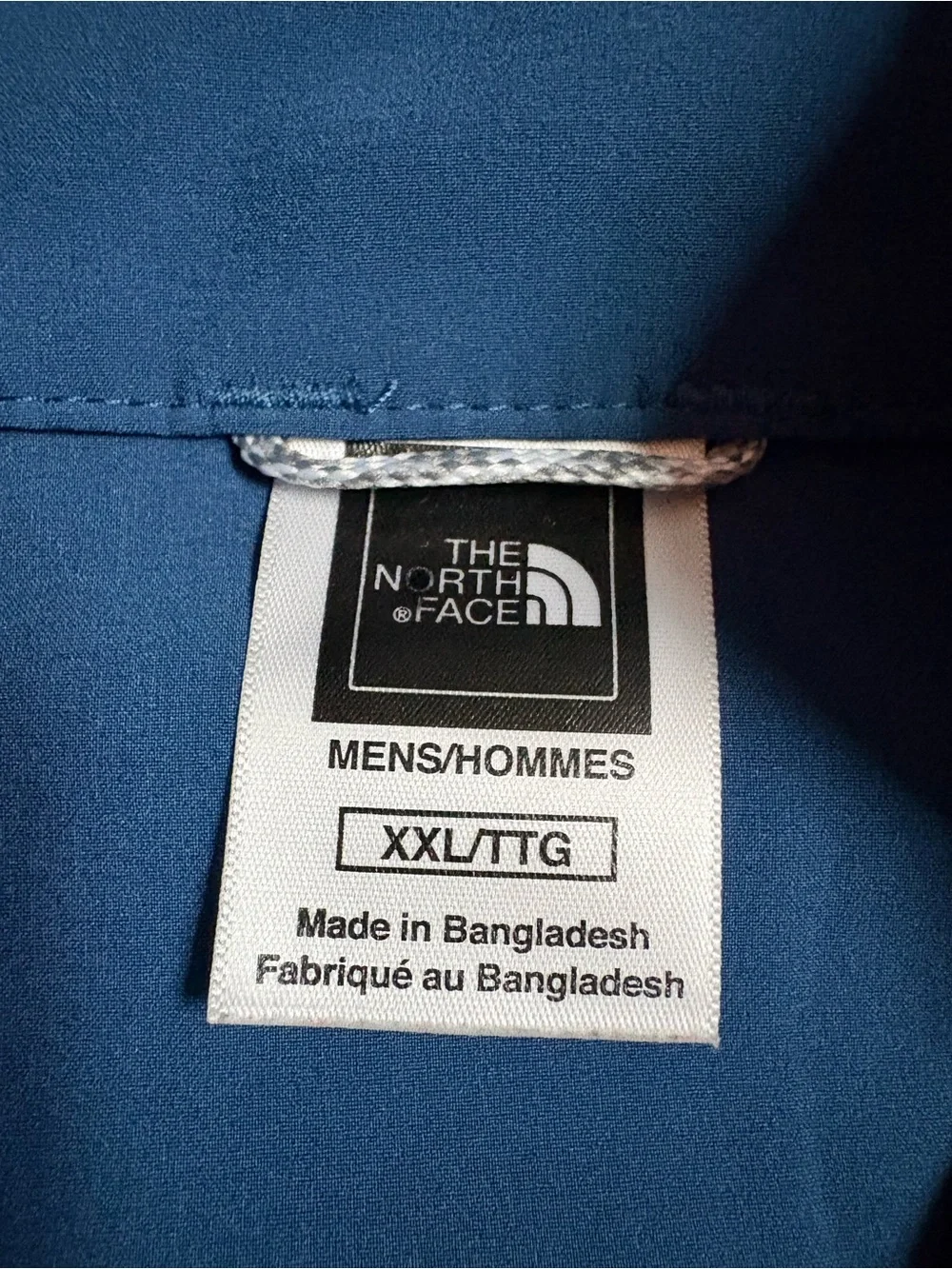 The North Face TNF Apex Men's Slate Blue Lightweight Stretch Full Zip Jacket